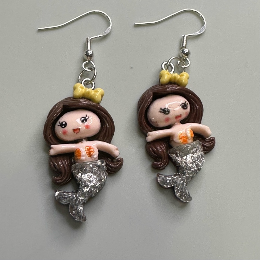 Mermaid Dangle Earrings